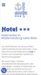 Mobile Screenshot of hotel-anker.at