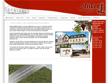 Tablet Screenshot of hotel-anker.com