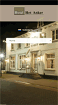 Mobile Screenshot of hotel-anker.nl